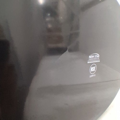 NEW STAR FOODSERVICE NON-SLIP OVAL FOOD TRAY - 24" X 29" - BLACK (MODEL: 25576) image 6