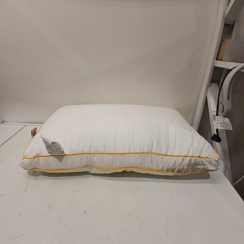ARM & HAMMER SOFT JUST LIKE DOWN SLEEP PILLOW - QUEEN - WHITE/ORANGE image 2