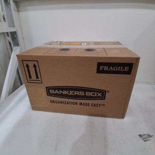 BANKERS BOX HEAVY DUTY LETTER/LEGAL PLASTIC FILE BOX - 29L - BLUE image 4