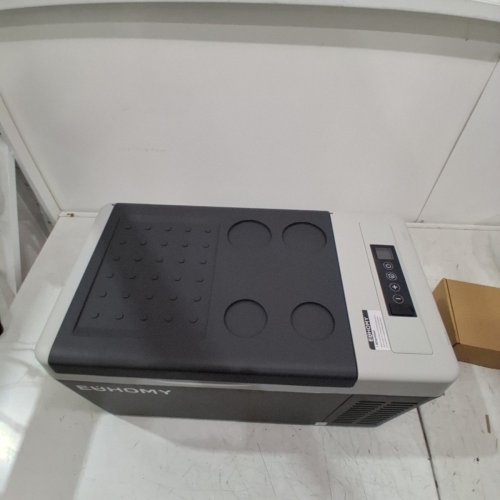 EUHOMY PORTABLE CAR REFRIGERATOR WITH APP CONTROL - 18L - 12V - -4℉~68℉ - BLACK/GREY (MODEL: CFC-18) image 8