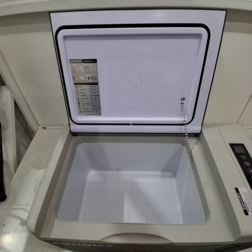 EUHOMY PORTABLE CAR REFRIGERATOR WITH APP CONTROL - 18L - 12V - -4℉~68℉ - BLACK/GREY (MODEL: CFC-18) image 9