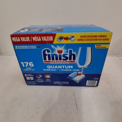 176PK FINISH POWERBALL QUANTUM EVERYDAY DISHWASHER DETERGENT TABS (MODEL: 3887777) image 3