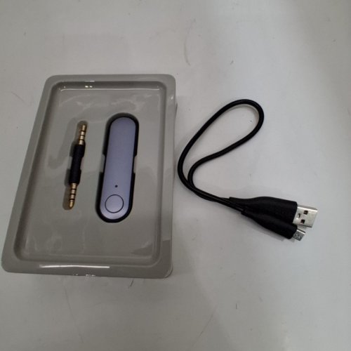 HEYDAY BLUETOOTH AUDIO TRANSMITTER & RECEIVER WITH AUX ADAPTER - DUSK BLUE (MODEL: 080 08 9184) image 2