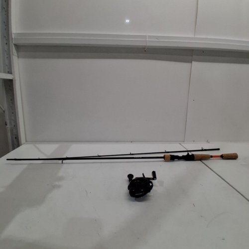 VEVOR ROD AND BAITCASTING FISHING REEL WITH STAINLESS STEEL GUIDES - 6'5" - 7.0:1 - RIGHT-HANDED image 3