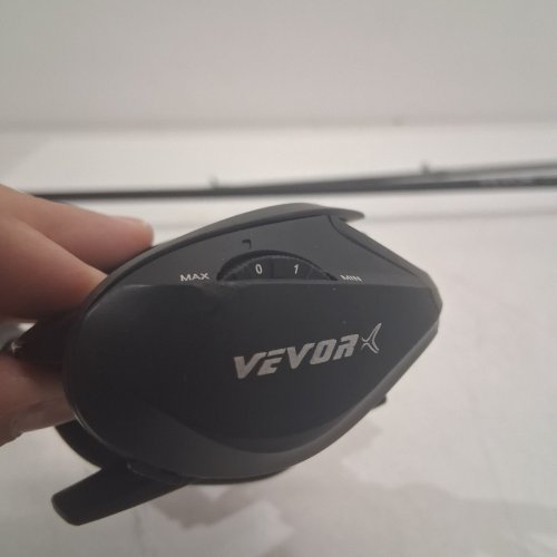 VEVOR ROD AND BAITCASTING FISHING REEL WITH STAINLESS STEEL GUIDES - 6'5" - 7.0:1 - RIGHT-HANDED image 5