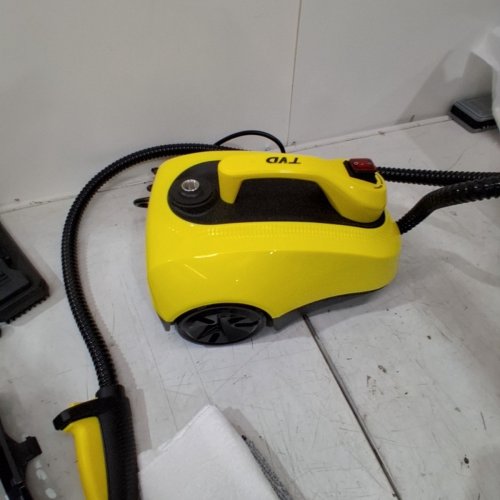TVD STEAM CLEANER HEAVY DUTY CANISTER STEAMER WITH 26 ACCESSORIES STEAM MOP - YELLOW (MODEL: SW608-A) image 8