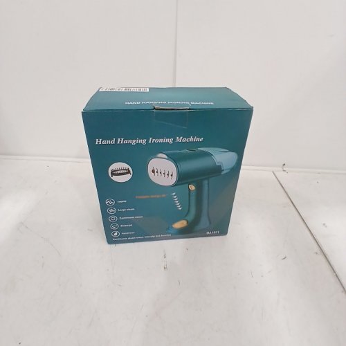 FOLDABLE HAND HANGING IRONING STEAMER MACHINE - 1500W - BLACK (MODEL: DJ.1011) image 2