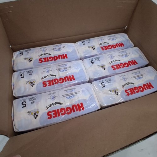 168PK HUGGIES SNUG & DRY DIAPERS - SIZE 5 image 2