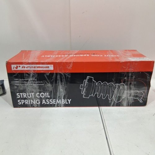 A PREMIUM FRONT LEFT STRUT COIL SPRING ASSEMBLY - FOR SELECT DODGE 1500 RAM MODELS - BLACK (MODEL: SA17689GL-C1) image 4