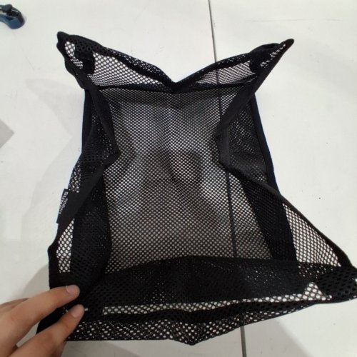 OUTDOOR FOLDING TABLE STORAGE NET - 13" X 11.5" - BLACK image 3