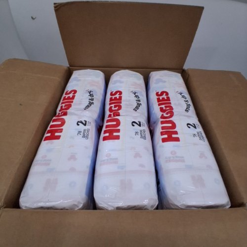 234PK MICKEY MOUSE HUGGIES SNUG AND DRY BABY DIAPERS - SIZE 2 (12-18LBS) image 3
