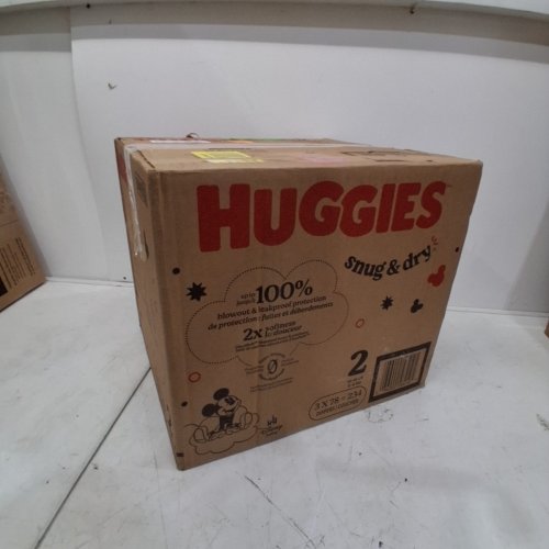 234PK MICKEY MOUSE HUGGIES SNUG AND DRY BABY DIAPERS - SIZE 2 (12-18LBS) image 4