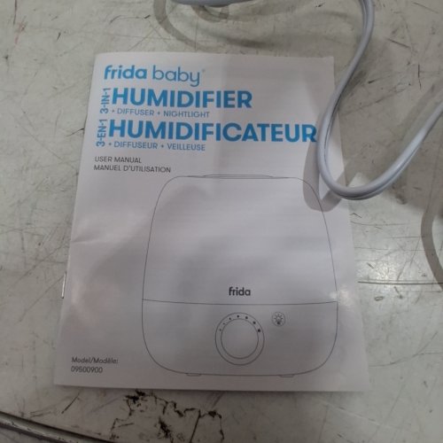 FRIDA BABY 3-IN-1 HUMIDIFIER - WHITE (MODEL: 09500900) image 4
