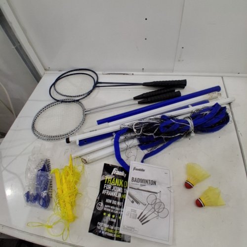 FRANKLIN FAMILY BADMINTON SET - BLUE/SILVER - (MODEL: 50500X) image 2