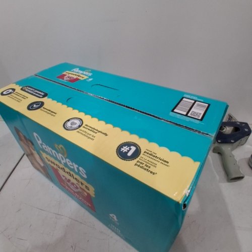100PK PAMPERS SWADDLERS UP TO 100% LEAKPROOF BABY DIAPERS - SIZE 4 (15-34LBS) image 3