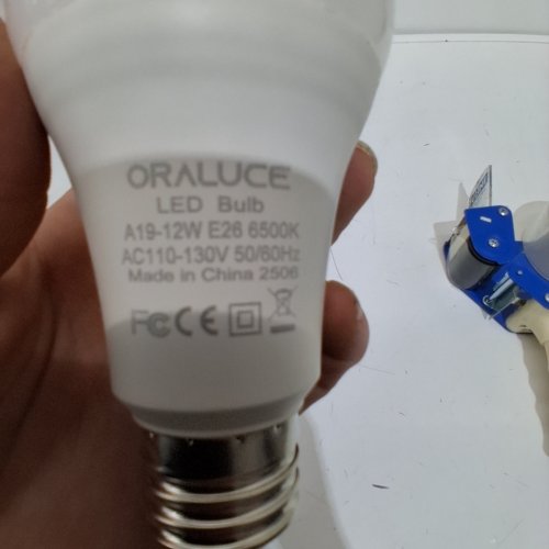 6PK ORALUCE LED LIGHT BULBS 12W E26 6500 K 110-130 V image 2
