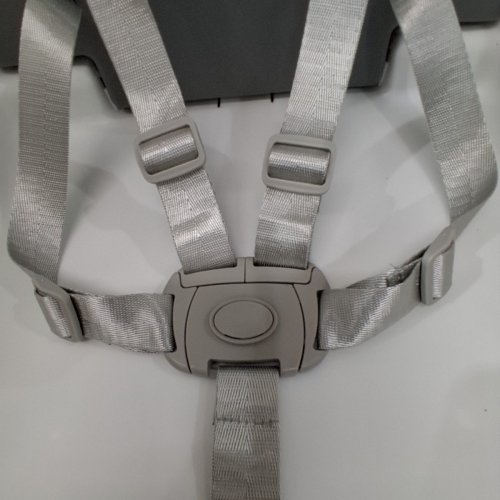 SOOBABY 3-IN-1 ADJUSTABLE CONVERTIBLE BABY HIGH CHAIR FOR BABIES AND TODDLERS - 34" X 27" X 24" - GREY - (MODEL: HA-N009) image 4
