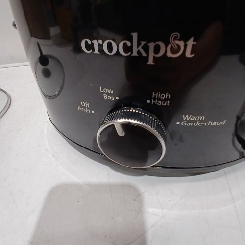 CROCK-POT MANUAL SLOW COOKER - 4QT - BLACK (MODEL: CPSCVM40-BP-033) image 2