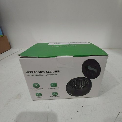 ULTRASONIC UV RETAINER / MOUTHPIECE CLEANER MACHINE - 200ML - 45KHZ - BLACK (MODEL: JX-580 PRO) image 2