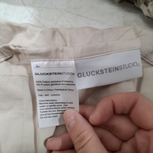 6PC GLUCKSTEINSTUDIO BERKELEY COTTON BED SHEET SET - KING - GREY - (MODEL: 2200102) image 3
