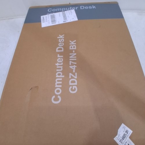 COMPUTER DESK WITH STORAGE BAG & HEADPHONE HOOK- 47" - BLACK image 2