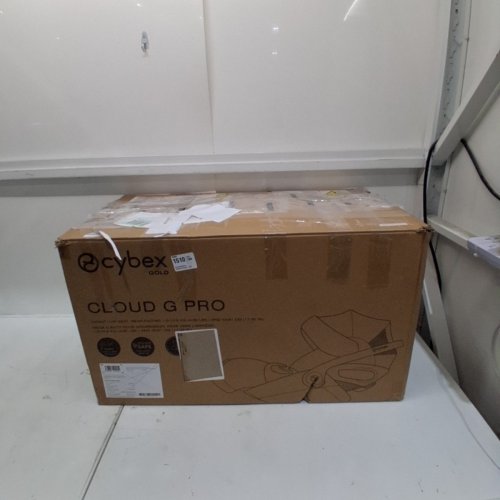 2PC CYBEX GOLD CLOUD G PRO INFANT CARSEAT WITH LOAD LEG BASE - 35LBS MAX - ALMOND BEIGE - (MODEL: 525000617) image 7