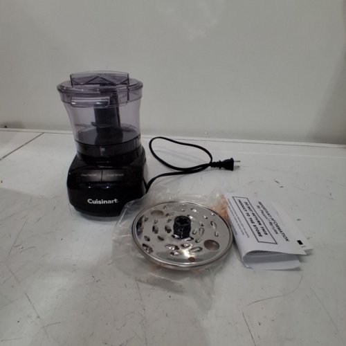 CUISINART 3-CUP MINI CHOPPER/GRINDER - PREP PROCESSOR - GRIND AND CHOP - PUREE AND EMULSIFY - BLACK (MODEL: CCH-3BKC) image 3