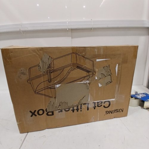 2PK KISENG STAINLESS STEEL CAT LITTER BOXES - EXTRA LARGE (14.9"X22.8"X10.2") - GREY image 4
