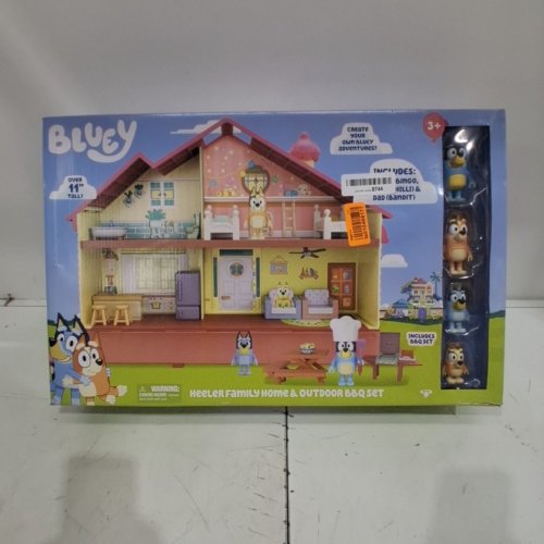 BLUEY MEGA BUNDLE HOME AND BBQ SET WITH 4 FIGURES - MULTICOLOUR (MODEL: ‎13073) image 4