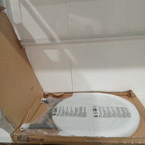 COSTWAY ROUND FOLDING TABLE, 32" - WHITE (MODEL: NP11936) image 3