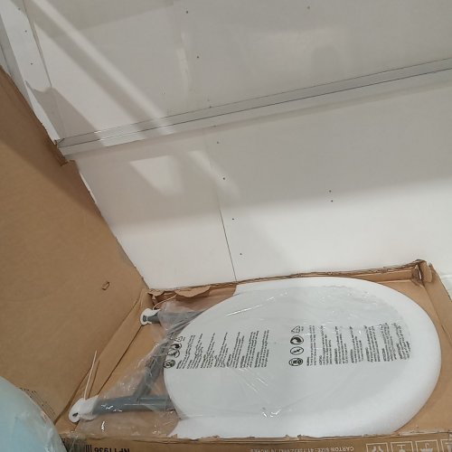 COSTWAY ROUND FOLDING TABLE, 32" - WHITE (MODEL: NP11936) image 4