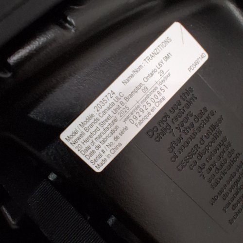 GRACO TRANZITIONS 3-IN-1 HARNESS BOOSTER SEAT - 22-100LBS - PROOF BLACK (MODEL: 2035724) image 2