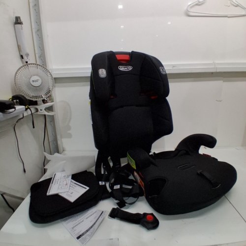 GRACO TRANZITIONS 3-IN-1 HARNESS BOOSTER SEAT - 22-100LBS - PROOF BLACK (MODEL: 2035724) image 3