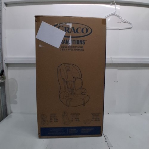 GRACO TRANZITIONS 3-IN-1 HARNESS BOOSTER SEAT - 22-100LBS - PROOF BLACK (MODEL: 2035724) image 5