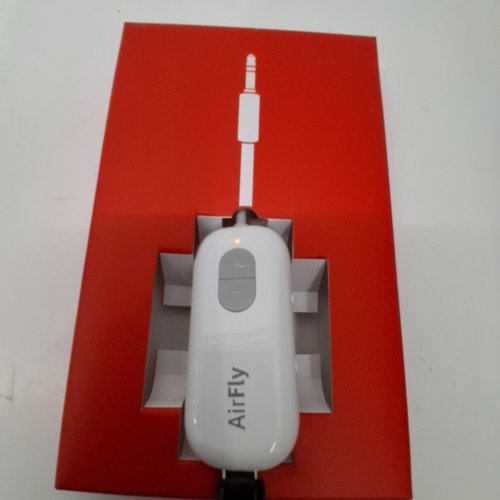 TWELVE SOUTH AIRFLY SE BLUETOOTH WIRELESS TRANSMITTER WITH 3.5MM AUX CONNECTOR - WHITE/GREY (MODEL: TS-2259) image 2