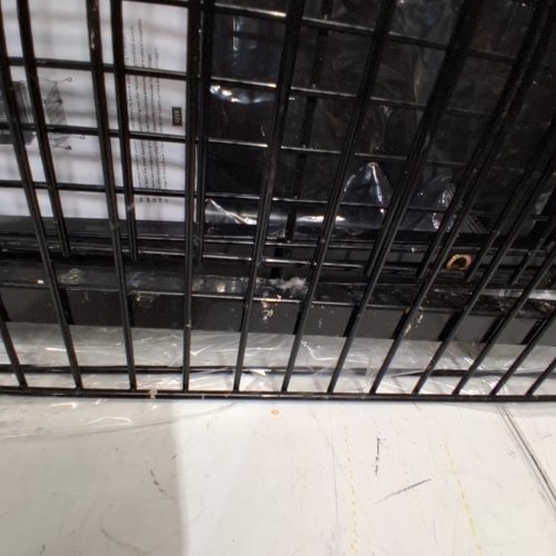 YAHEETECH OPEN TOP BIRD CAGE WITH WHEELS -59"X23" - BLACK - (MODEL : 591913) image 3