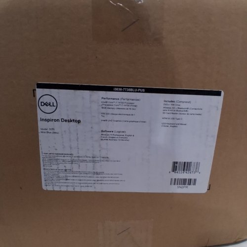 DELL INSPIRON 3030 DESKTOP COMPUTER - INTEL CORE I7-14700 PROCESSOR, 16GB DDR5 RAM, 1TB SSD, WINDOWS 11 PRO - MIST BLUE (MODEL: D32M) image 3