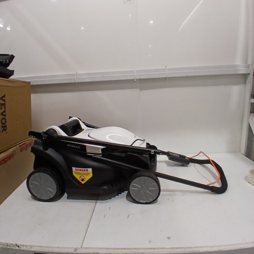 LITHELI U20 CORDLESS BRUSHLESS LAWN MOWER - 20V - 8GAL GRASS BAG - 13" PATH - WHITE/BLACK (MODEL: EGT010159) image 3
