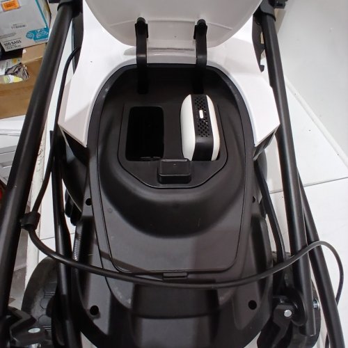 LITHELI U20 CORDLESS BRUSHLESS LAWN MOWER - 20V - 8GAL GRASS BAG - 13" PATH - WHITE/BLACK (MODEL: EGT010159) image 7