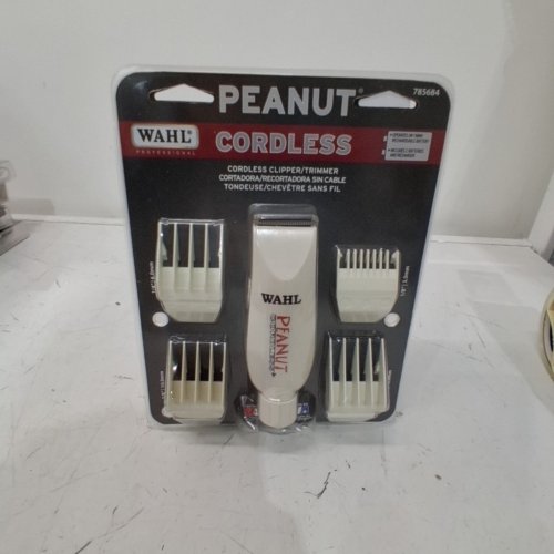 WAHL PEANUT CORDLESS CLIPPER/TRIMMER - WHITE (MODEL:785684) image 3