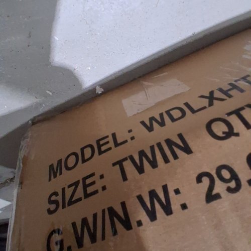 MODERN DESIGN METAL BED FRAME PLATFORM - TWIN - BLACK (MODEL: WDLXHTDD001) image 5