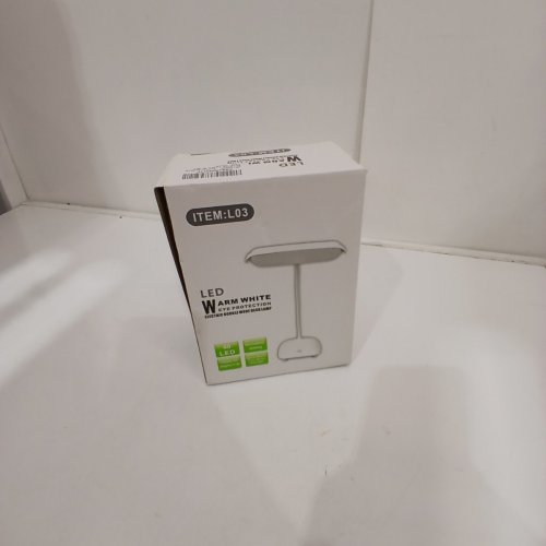 MAYTHANK LED RECHARGEABLE CORDLESS GOOSENECK DESK LAMP - 4200 MAH - WHITE (MODEL: L03) image 3
