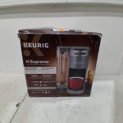 KEURIG K-SUPREME PLUS SPECIAL EDITION SINGLE SERVE COFFEE MAKER - 4OZ - 120Z - SILVER (MODEL: K-SUPREME PLUS SE) image 8
