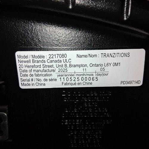 GRACO TRANZITIONS 3-IN-1 LIGHTWEIGHT ADJUSTABLE HEIGHT HARNESS BOOSTER CAR SEAT WITH CUP HOLDERS - 100LBS MAX - PURPLE (MODEL: 2217080) image 2