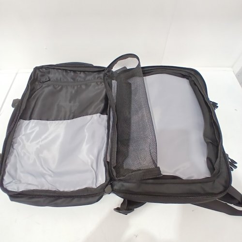 MARK RYDEN INFINITY XL OXFORD WATER REPELLENT / USB & MICRO CHARGING BACKPACK - 39L - BLACK image 3