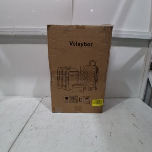 3PC VELAYBOR LUGGAGE SET - GREEN AND BROWN (MODEL: HT-25350) image 11