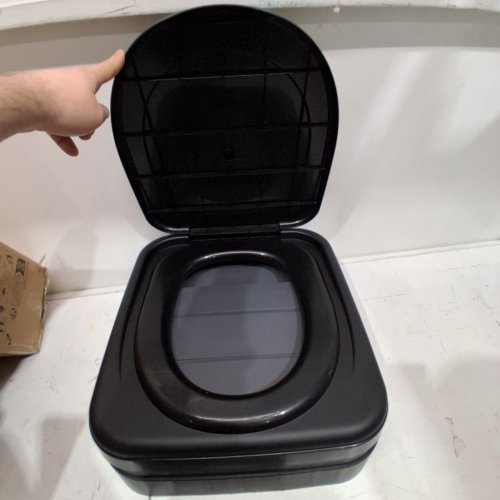 VEVOR PORTABLE TOILET - 18" - BLACK image 4
