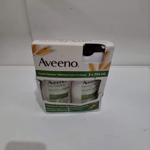 2PK AVEENO DAILY MOISTURIZING FACIAL CLEANSER - FOR DRY SKIN - 354ML/EACH image 2