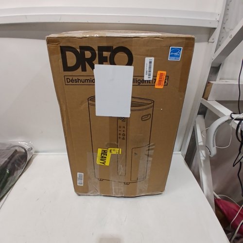 DREO SMART AUTO HUMIDITY CONTROL DEHUMIDIFIERS UP TO 2000 SQ FT WITH 3 FAN SPEEDS - 73 PINT - WHITE (MODEL: DR-HDH003S) image 6