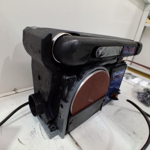 KING CANADA BELT AND DISC SANDER - 4" X 36" (BELT) 6" (DISC) - GREY/BLACK - (MODEL: KC-705L-6) image 5